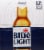 Labatt Blue Light Canadian Pilsner Perspective: left