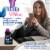 Woolite Darks Defense Liquid Laundry Detergent, Midnight Breeze Scent, 50 fl oz Perspective: left