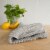 Now Designs Ripple Kitchen Dishcloth, London Gray - 13 x 13 in Set of 4 Perspective: left