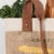 Now Designs Market Jute Tote Perspective: left