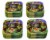 American Greetings Teenage Mutant Ninja Turtle Paper Dessert Plates Perspective: left
