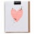 American Greetings (S32) Neon Pink Heart - Blank Card Perspective: left