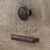 South Shore Versa 2 Drawer Armoire in Weathered Oak Perspective: left