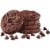Voortman Bakery Zero Sugar Fudge Brownie Chocolate Chip Cookies Perspective: left