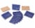 American Greetings Navy Blue Thank You Cards with Kraft-Style Envelopes Perspective: left