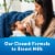 Similac® 360 Total Care® Infant Formula Powder Perspective: left