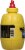 Plochman's Mild Yellow Mustard Perspective: left