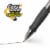 BIC ATLANTIS VELOCITY BOLD BLK 12 PK Perspective: left