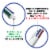 BIC® 4 Color Original Retractable Ballpoint Pen Perspective: left