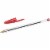 BIC® Cristal® Xtra Smooth Medium Ball Point Pens - Red Perspective: left