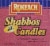 Rokeach Sabbath Candles Perspective: left