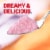 Yoplait Whips Strawberry Mist Low Fat Yogurt Mousse Cup Perspective: left