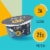 Ratio Protein Coconut Yogurt Cultured Dairy Snack Perspective: left