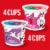 Yoplait Low Fat Yogurt Berry and Strawberry Perspective: left