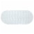 SlipX Solutions Bubble Bath Mat - Clear Perspective: left