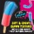 Trolli Grape Strawberry Frozen Gummi Pops Perspective: left