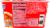 Nissin Hot & Spicy Flavor Ramen Noodle Bowl Perspective: left