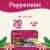 Celestial Seasonings® Peppermint Herbal Tea Bags Perspective: left
