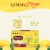 Celestial Seasonings Caffeine Free Lemon Zinger Herbal Tea Perspective: left