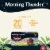 Celestial Seasonings Caffeinated Morning Thunder Black Tea Perspective: left