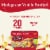 Celestial Seasonings Madagascar Vanilla Tea Bags Perspective: left