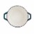 Taste of Home 5 Quart Enameled Cast Iron Dutch Oven with Lid Perspective: left