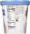 Purity™ Peach Frozen Yogurt Tub Perspective: left