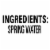 Saratoga® Still Spring Water Bottled Water Perspective: left