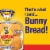 Bunny Bread Sesame Hamburger Buns Enriched White Bread Sesame Seeded Hamburger Buns Perspective: left