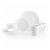 Corelle® Winter Frost White Dinnerware Set Perspective: left
