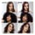L'Oreal® Paris Feria® 36 Deep Burgundy Brown Hair Color Kit Perspective: left