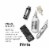 L'Oreal Paris Feria Permanent Hair Color 45 French Roast Perspective: left