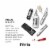 L'Oreal Paris Feria Permanent Hair Color High Intensity R48 Red Velvet Perspective: left