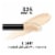 L'Oreal Paris Infallible 325 Eggshell Concealer Perspective: left