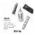 L'Oreal Paris Feria Permanent Hair Color S1 Smokey Silver Perspective: left