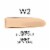 L'Oreal Paris True Match Liquid Foundation with Medium Coverage Super Blendable W2 Perspective: left