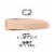 L'Oreal Paris True Match Liquid Foundation with Medium Coverage Super Blendable C2 Perspective: left