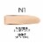 L'Oreal Paris True Match Liquid Foundation with Medium Coverage Super Blendable N1 Perspective: left