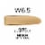 L'Oreal Paris True Match Liquid Foundation with Medium Coverage Super Blendable W6.5 Perspective: left