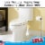 LOLA® Durable Eurostyle Poly Fiber Bristle Toilet Bowl Brush Perspective: left