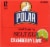 Polar® Cranberry Lime Flavored Seltzer Water Cans Perspective: left