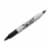 Sharpie® Permanent Markers, Twin Tip, Fine and Ultra Fine Points, Black, 1 Count Perspective: left