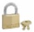 Master Lock® Brass Keyed Padlock Perspective: left