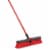 Libman 18 Multi-Surface Push Broom Steel Handle 4 Pack 00804 Perspective: left