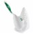 Libman® Toilet Bowl Brush and Caddy Perspective: left