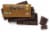 Guittard® 100% Cacao Unsweetened Chocolate Baking Bar Perspective: left