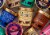 Blue Bell® Gold Rim Assorted Flavors Ice Cream Pint Perspective: left