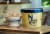 Blue Bell No Sugar Added Country Vanilla Ice Cream Tub Perspective: left