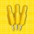 Blue Bell® Banana Ice Pops Perspective: left
