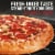 DIGIORNO Sausage & Pepperoni Frozen Pizza on a Rising Crust Perspective: left